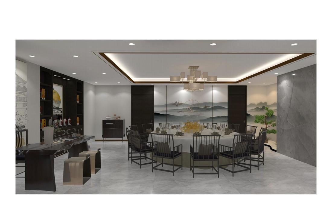 一楼大厅到二楼接待室设计-8