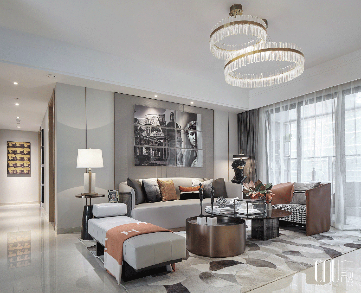 GNU金秋设计作品 | 对西方雕塑艺术在现代空间的美学思考-7