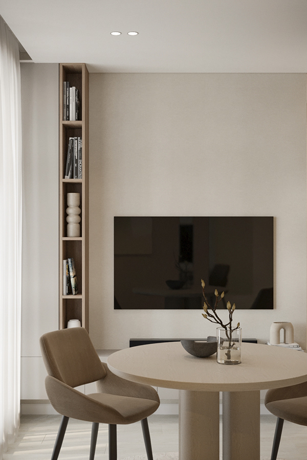 ID Svetlanovskiy小而温馨公寓丨俄罗斯圣彼得堡丨Kanelur Design-8