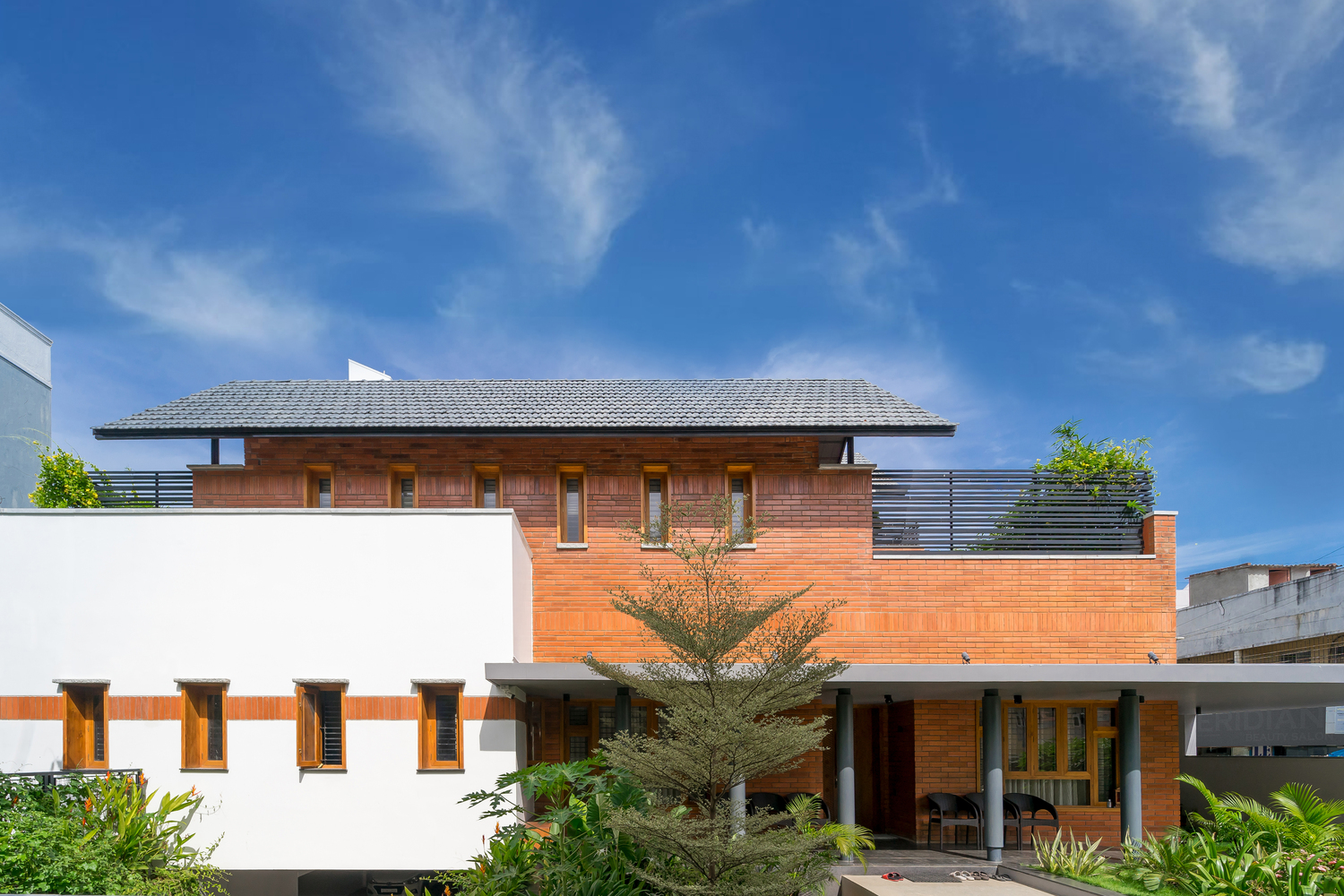 印度开放式客厅住宅丨印度金奈丨迪阿斯建筑师事务所-8