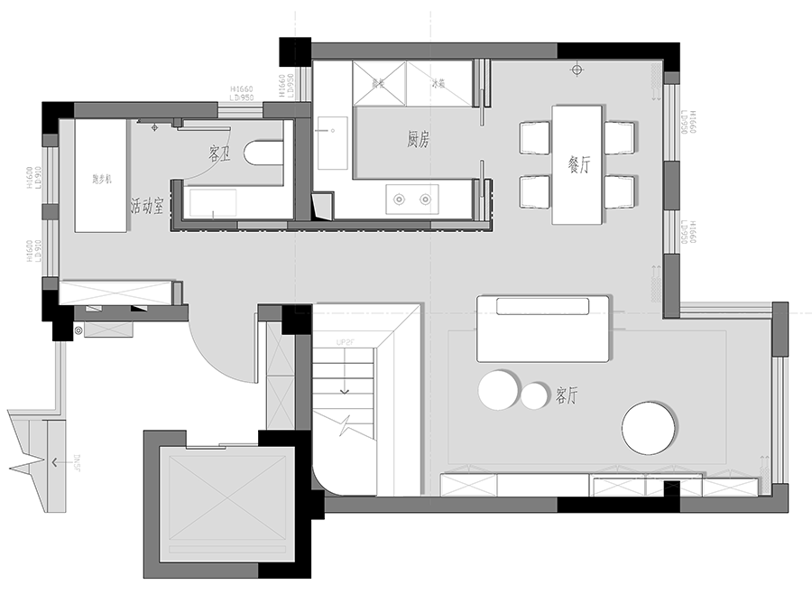 苏州180㎡复式住宅 · 简约自然的设计之美丨中国苏州丨苏州市不止设计顾问有限公司-111