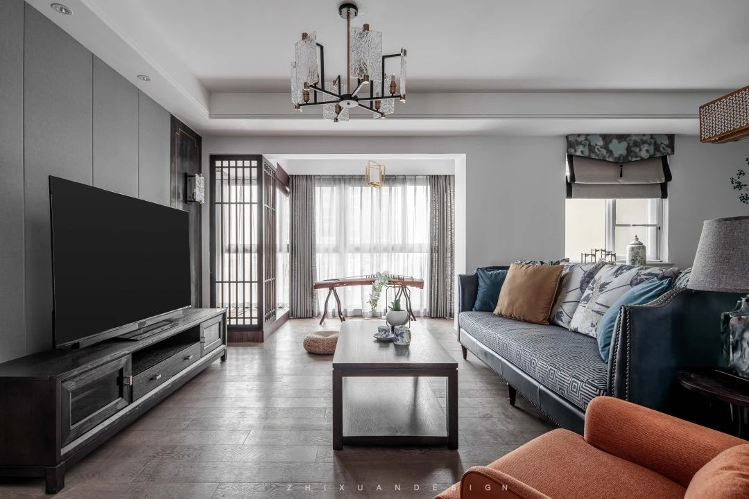 120 平禅意轻中式装修风格丨中国成都丨成都志轩-14