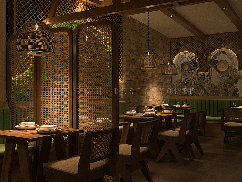 东南亚风格餐厅设计案例解析-11