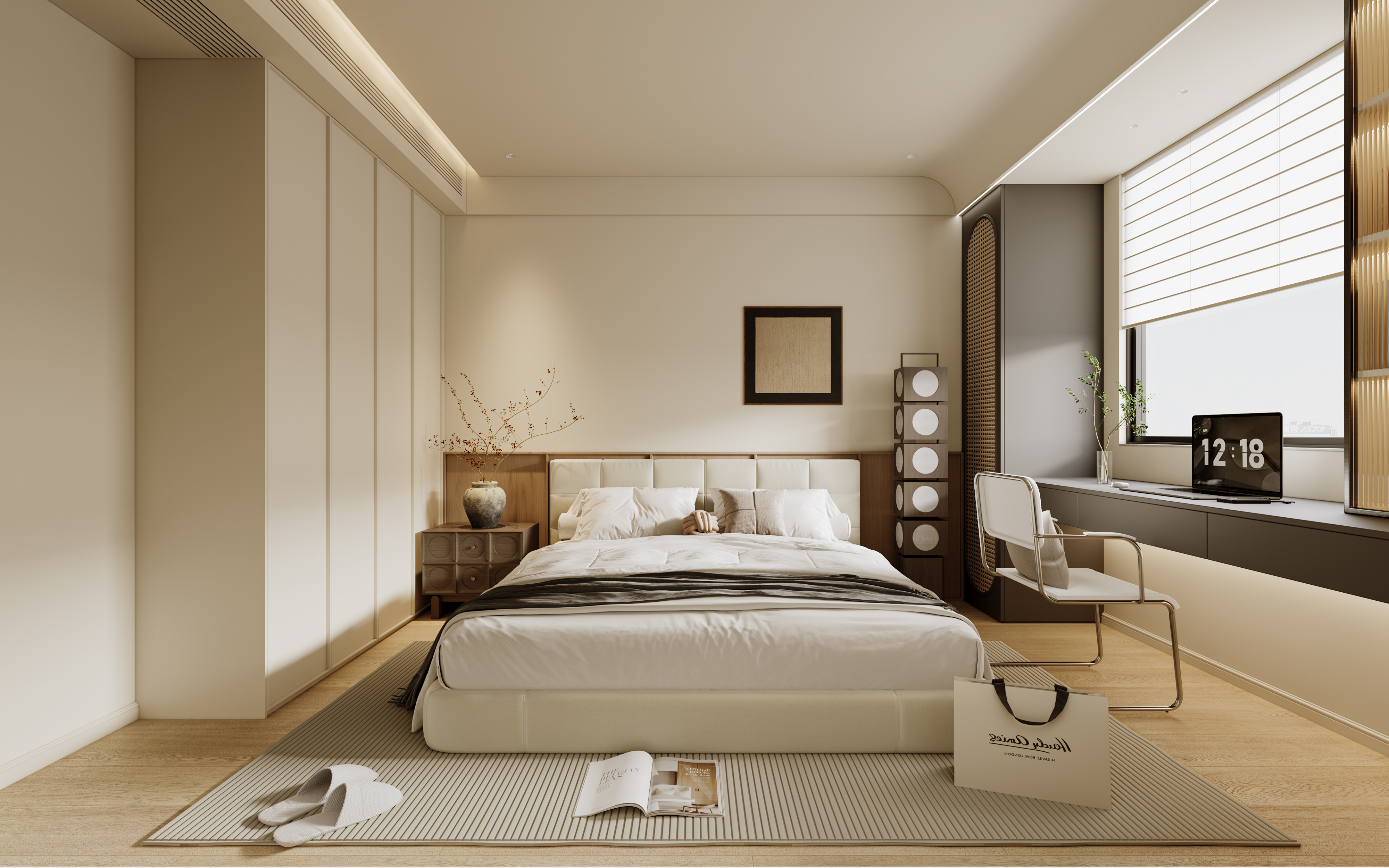 《时间褶皱》·140㎡中古混融体的温柔解构-12