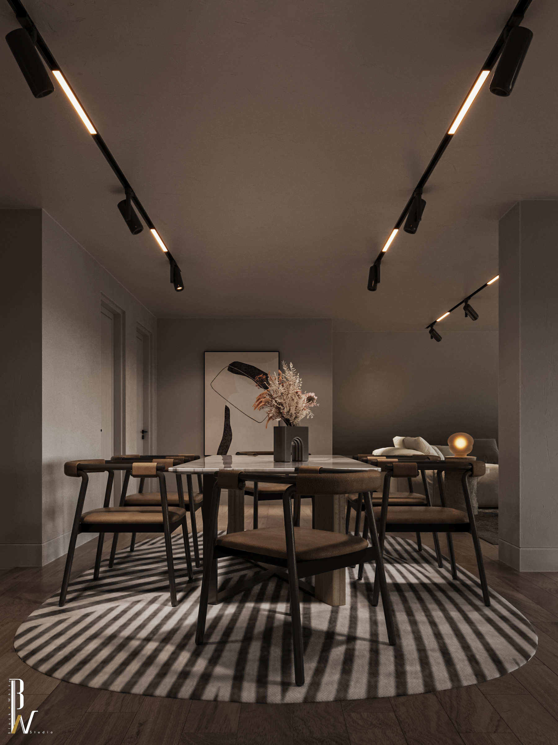 坡顶房屋居住区域丨英国曼彻斯特丨Black N White-11