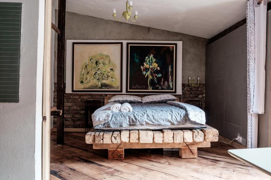 克卢日市中心一公寓的波西米亚风装修丨罗马尼亚-11