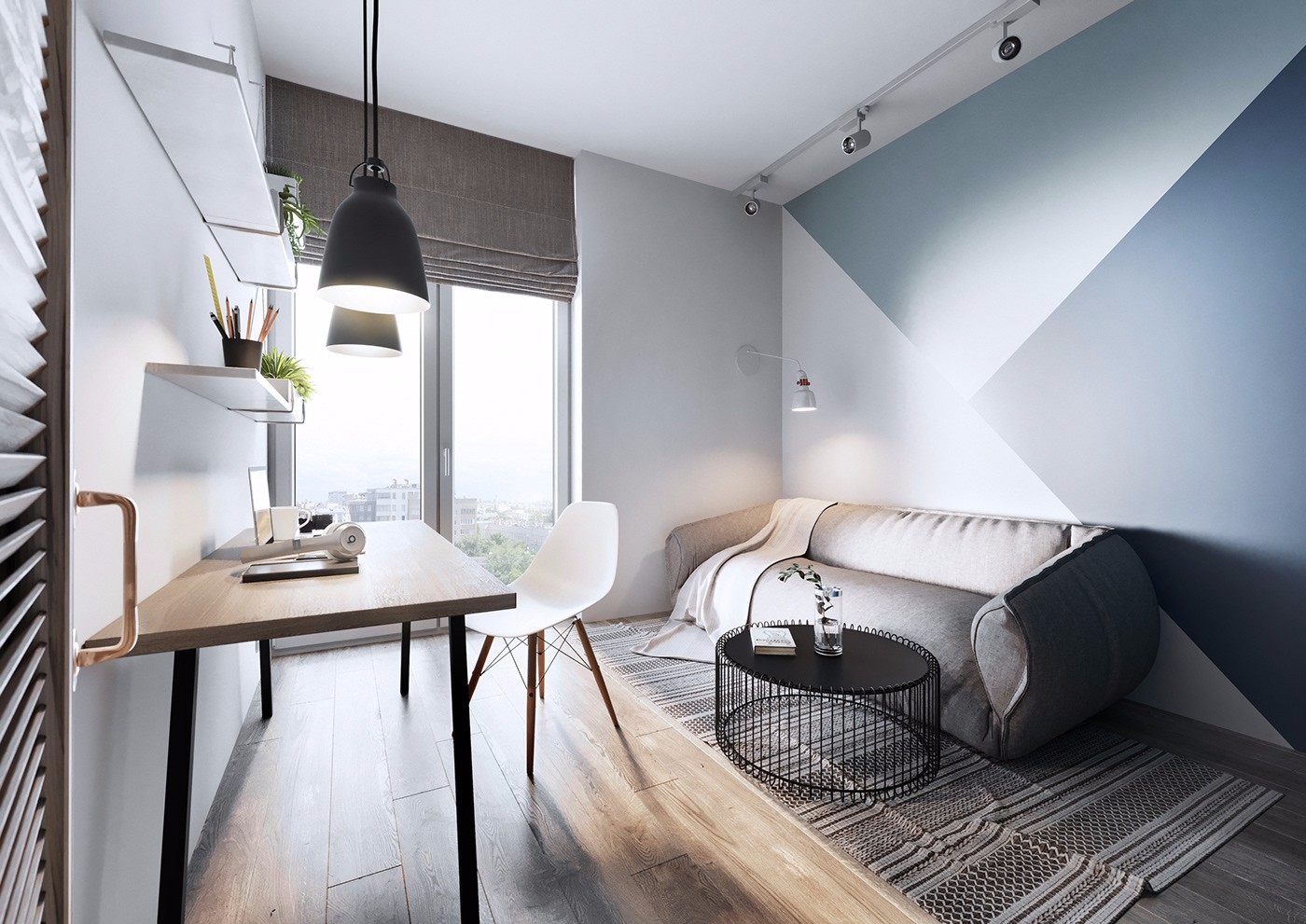 乌克兰基辅北欧风联排别墅设计-16