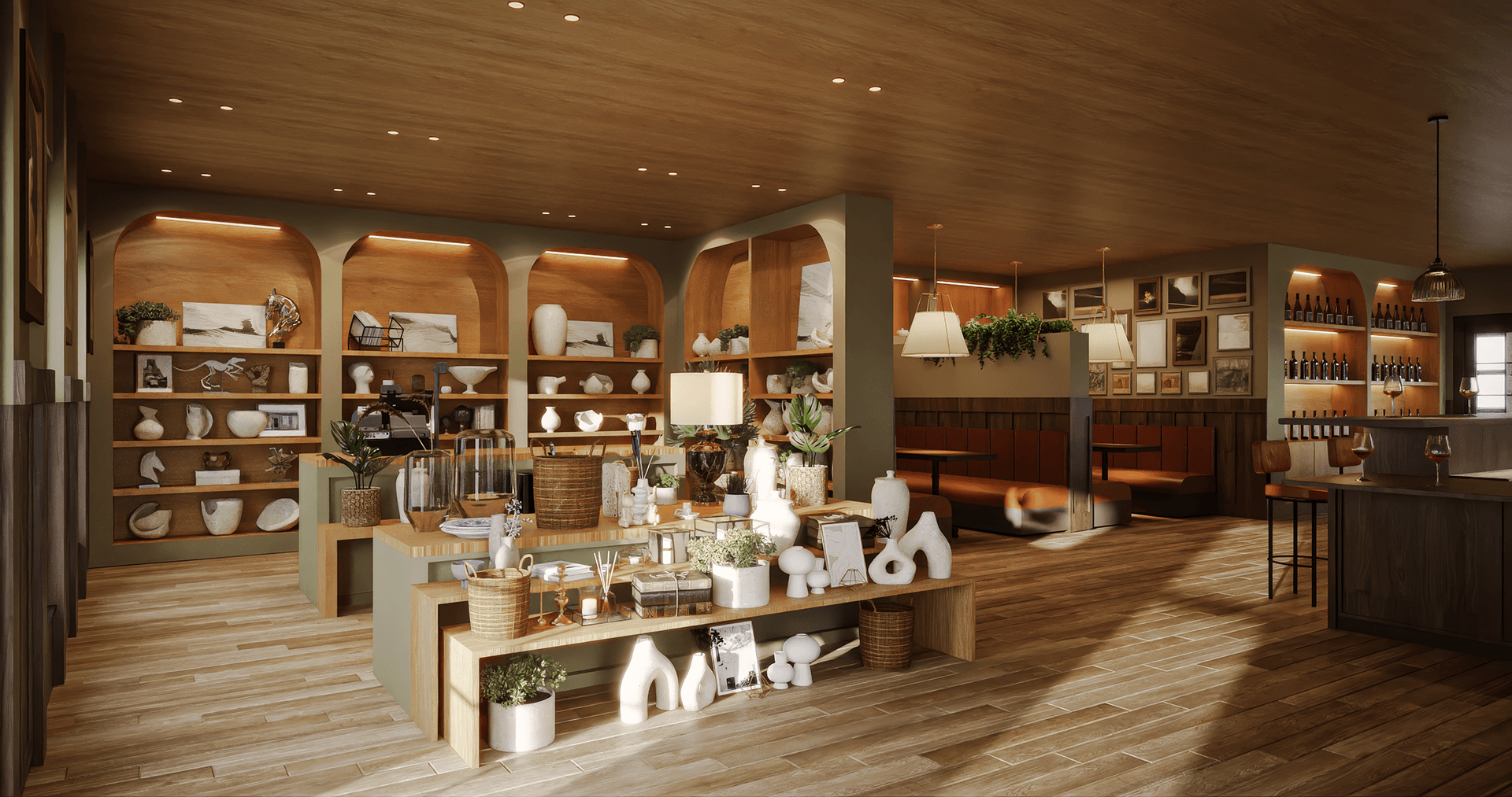 朱尼斯本地酒吧设计丨美国丨HBA Interiors-2