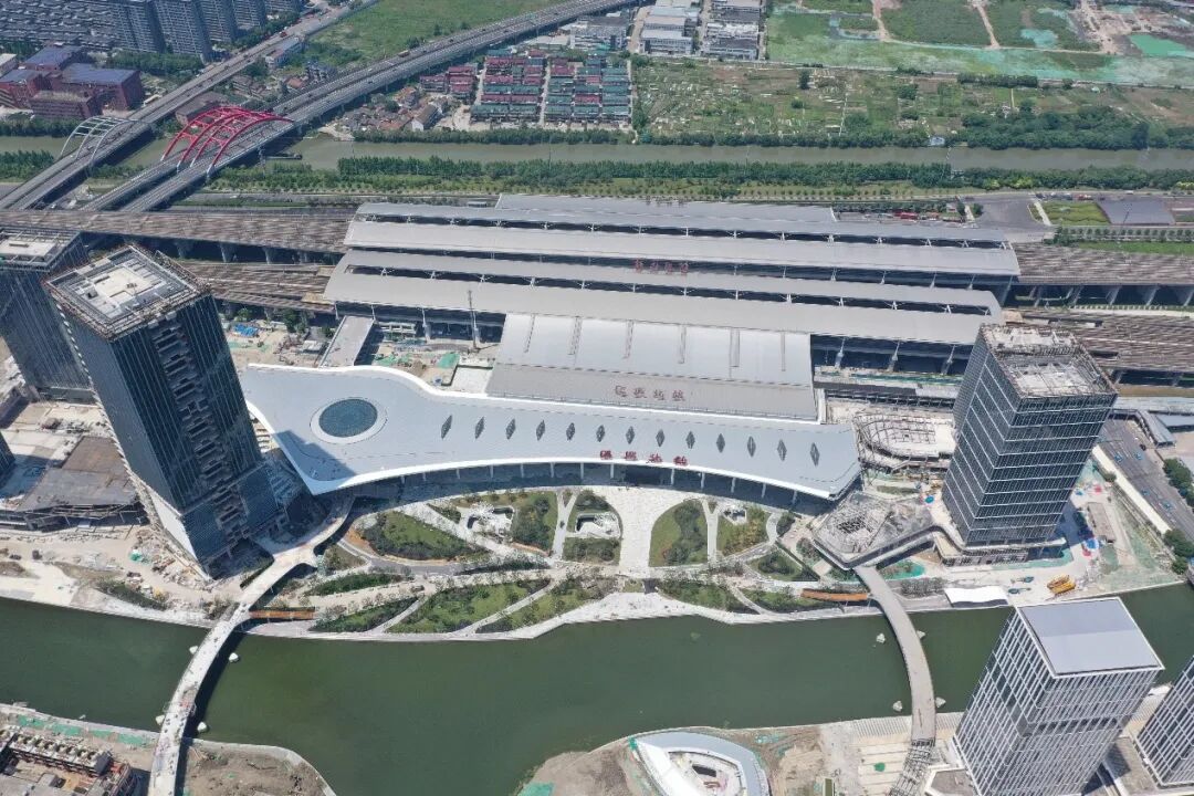 绍兴高铁北站TOD综合体交通枢纽投入运营-25