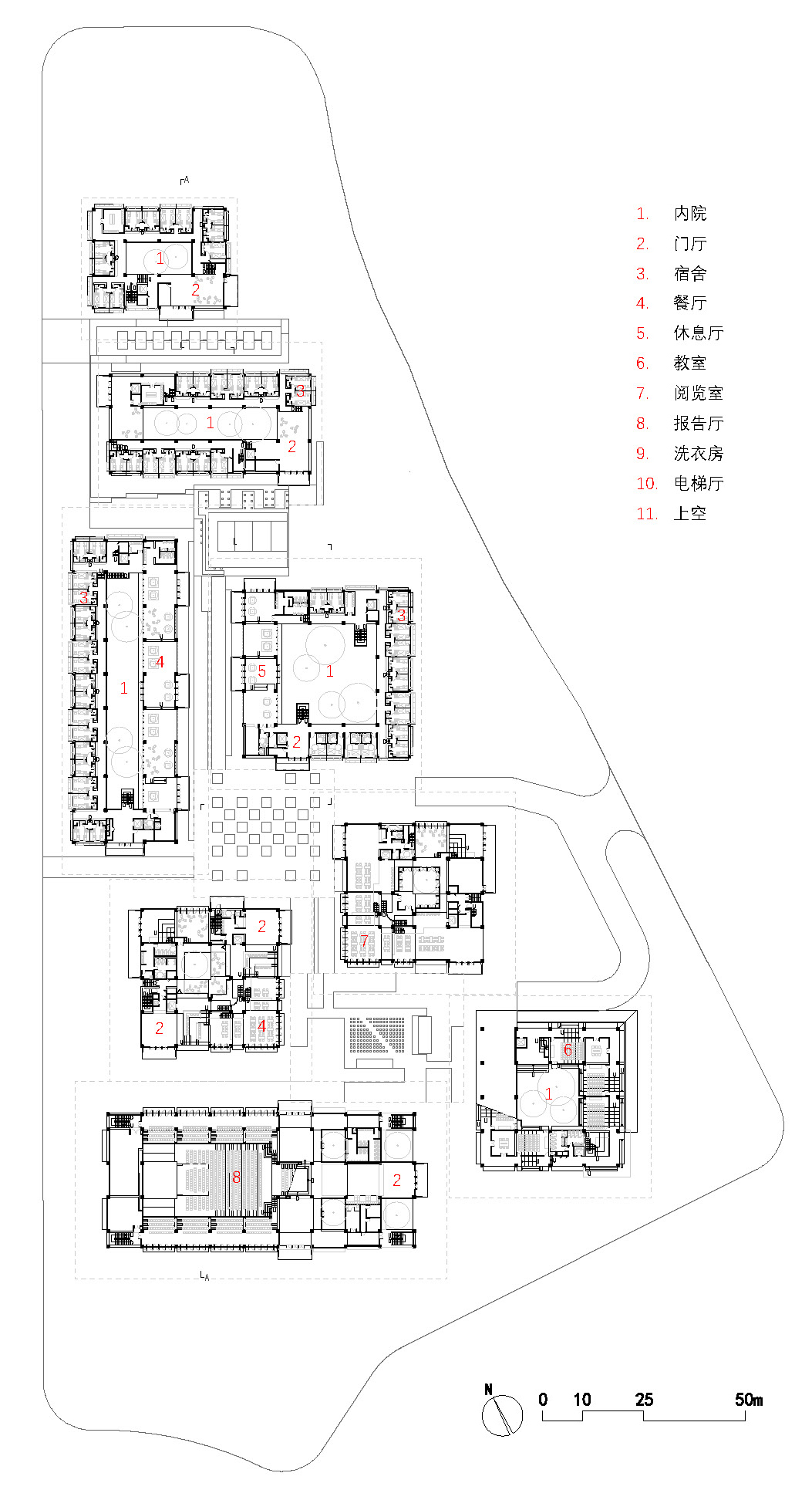 温州医科大学国际交流中心丨中国温州丨非常建筑,合作方宁波理工建筑设计研究院有限公司-84