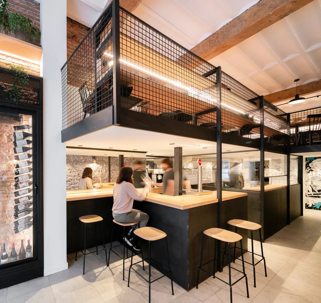 90 秒领略 100m²工业风餐厅设计魅力-31