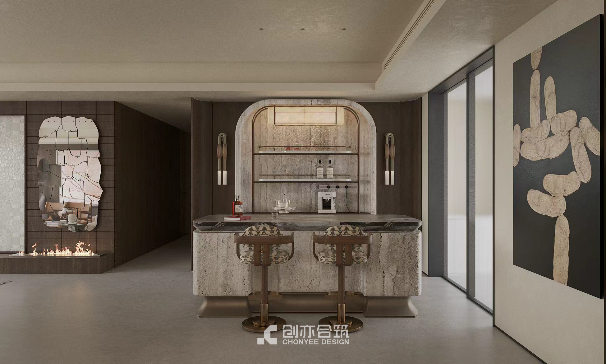 中海阅湘台 253m²丨中国长沙丨创亦合筑CHONYEE DESIGN-3