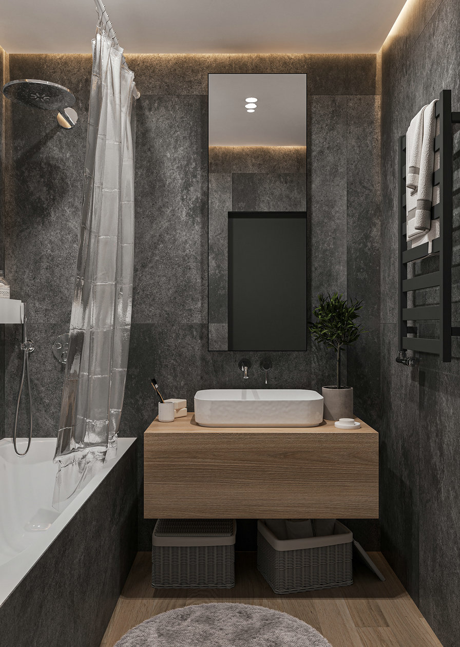 68·35㎡小空间公寓设计-15