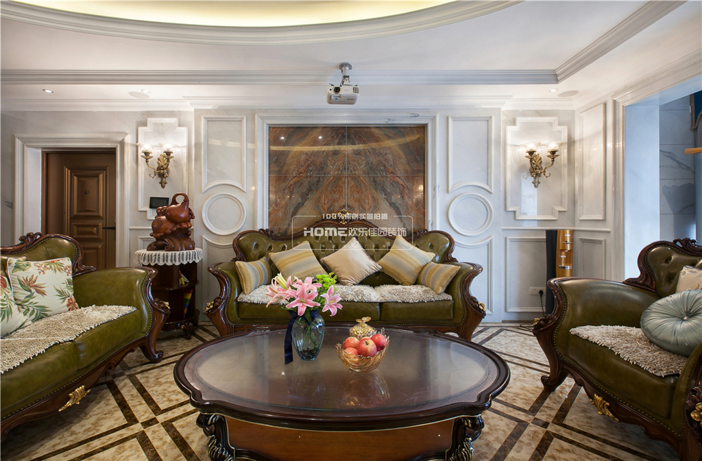 昆明 230 平米欧式豪宅，设计师展康震打造惊艳空间-15