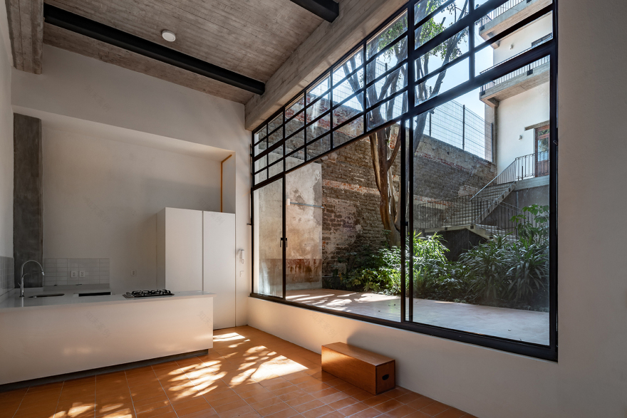 墨西哥城市中心历史建筑改造公寓丨墨西哥墨西哥城丨PRODUCTORA-32