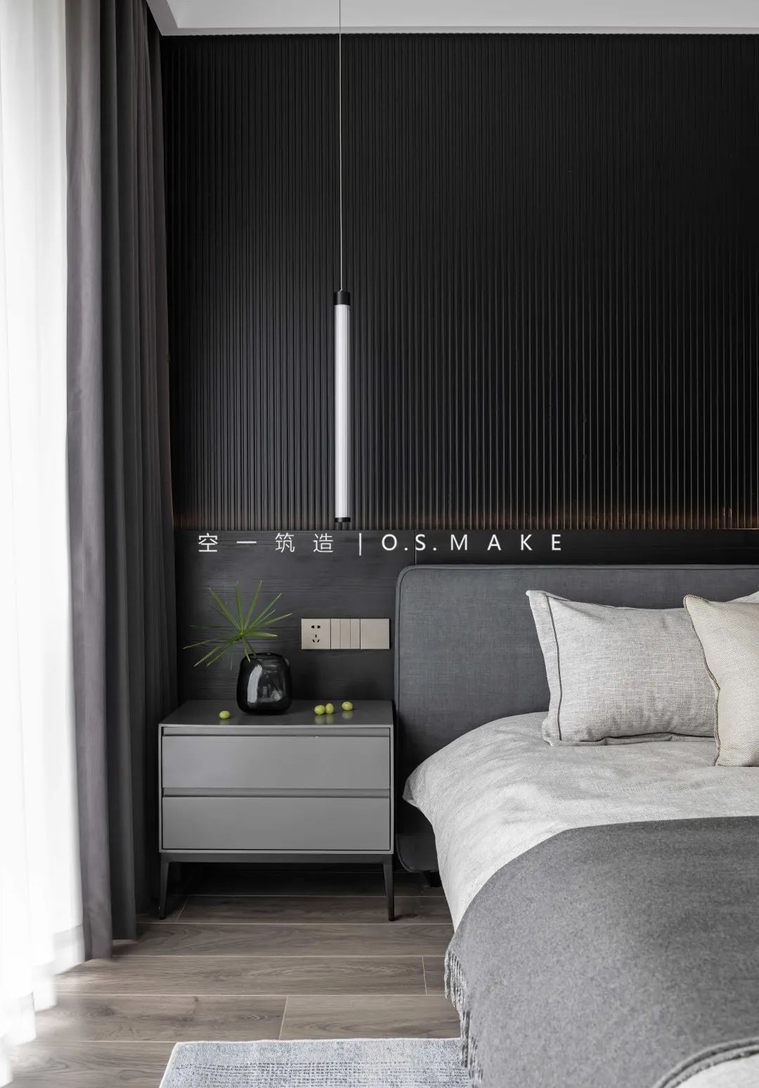 暗黑风独居空间 · 重庆融创壹号院的个性家居设计丨中国重庆丨空一筑造 | O.S.MAKE-48