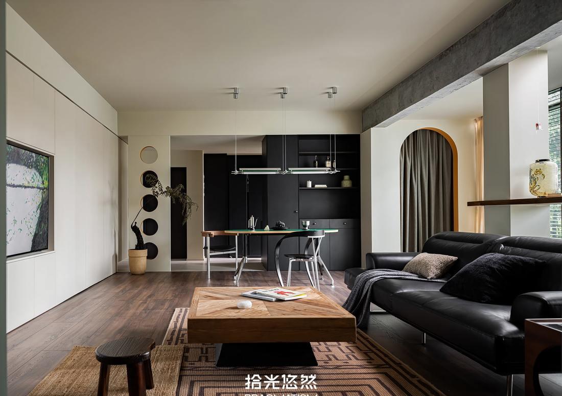 108㎡爆改,双入户动线,混搭的二人居-17