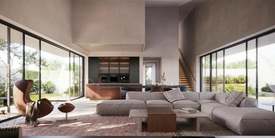 Charged Voids--一个私宅,两个花园,一个赏景,一个娱乐-12