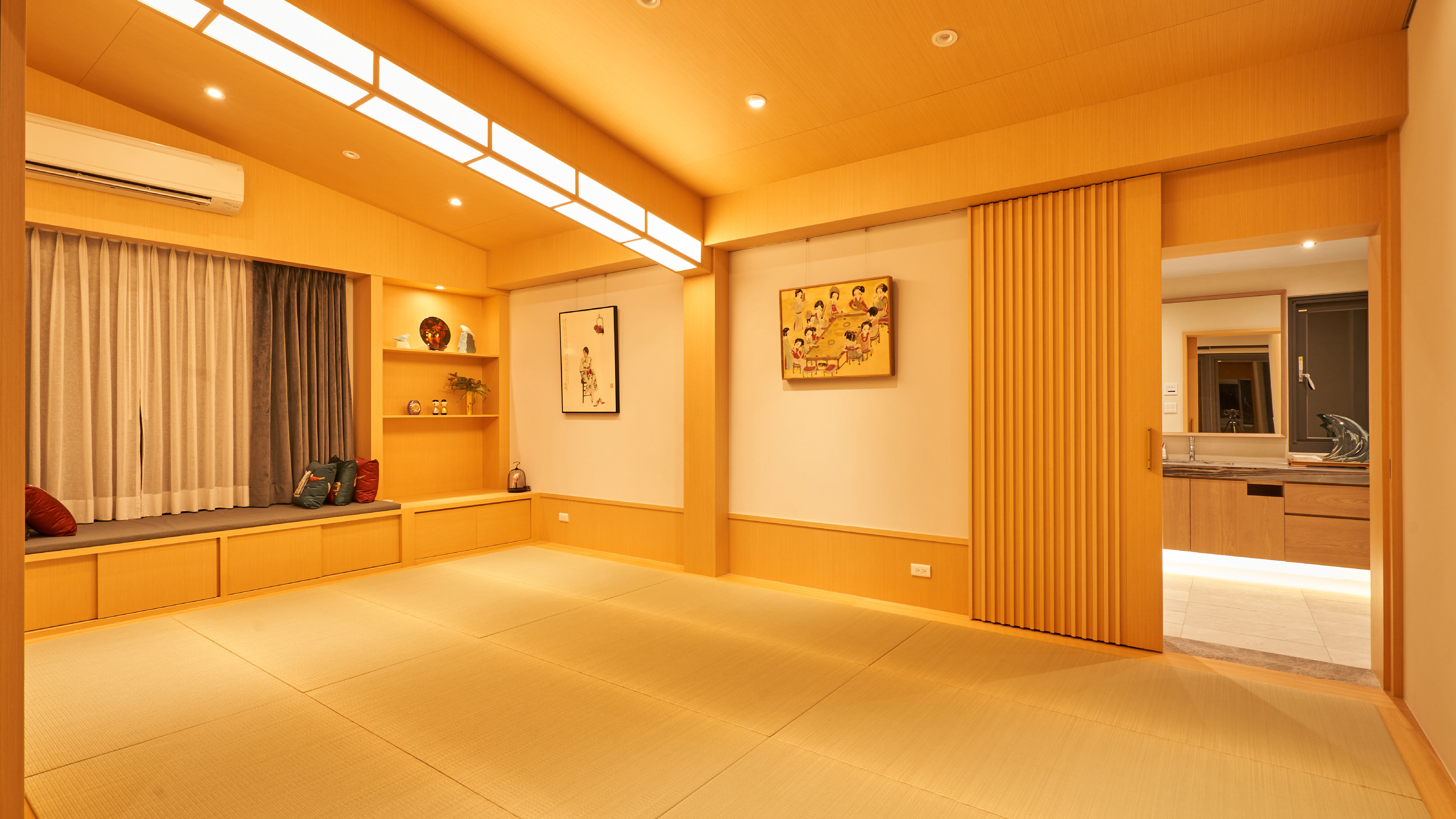 籬空然苗栗通宵黄宅室内设计丨林子翔,王靖驊-17