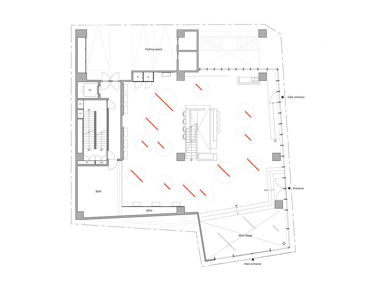 东京时尚区的“戏院”商店丨日本东京丨Haruki Oku Design,PANPROJECTS-43