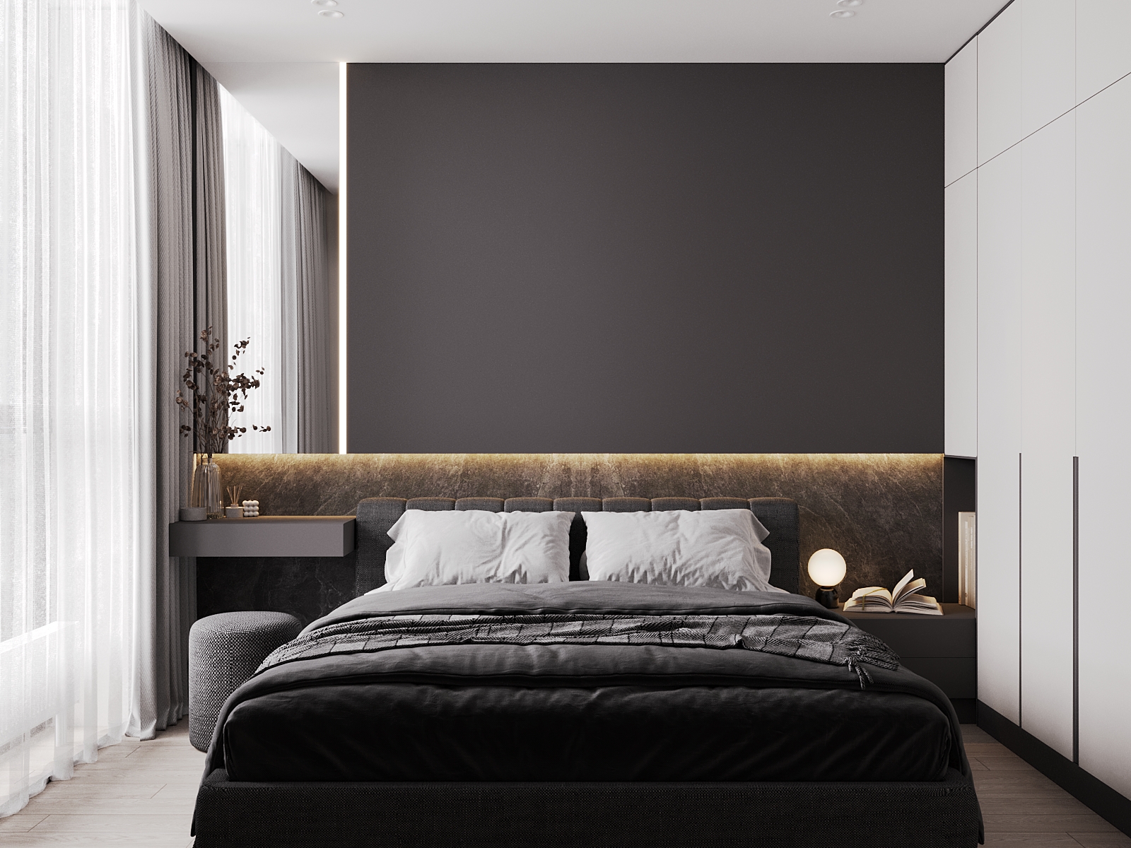 现代公寓室内设计-14