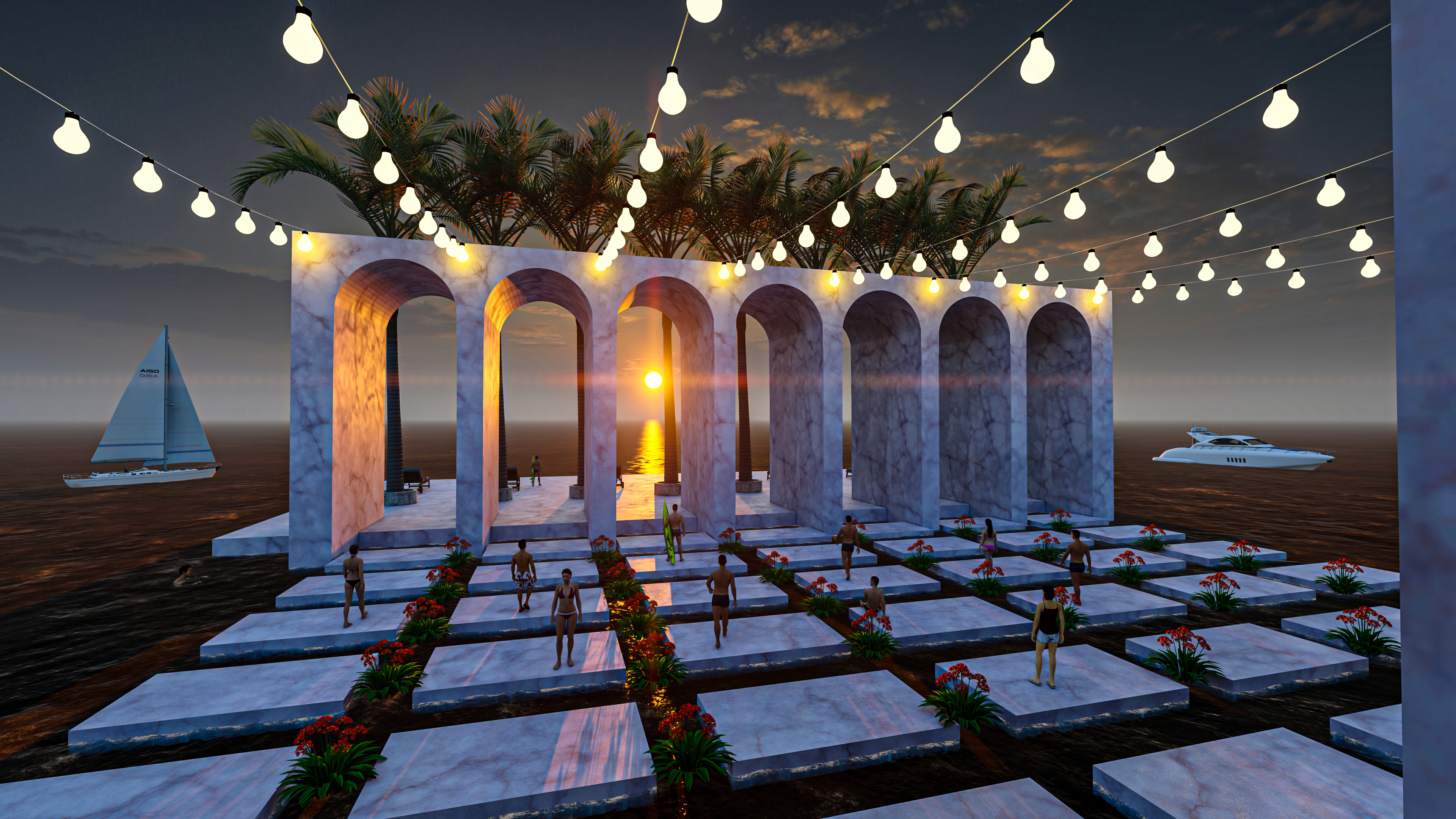 海滨步道设计-5