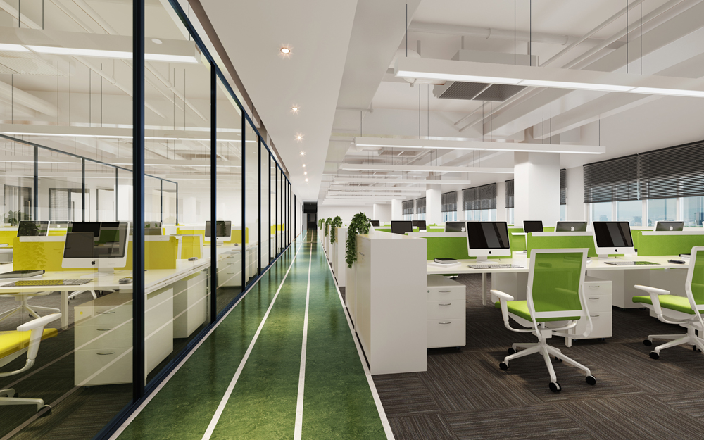 欣凯制药办公室&健身房-1