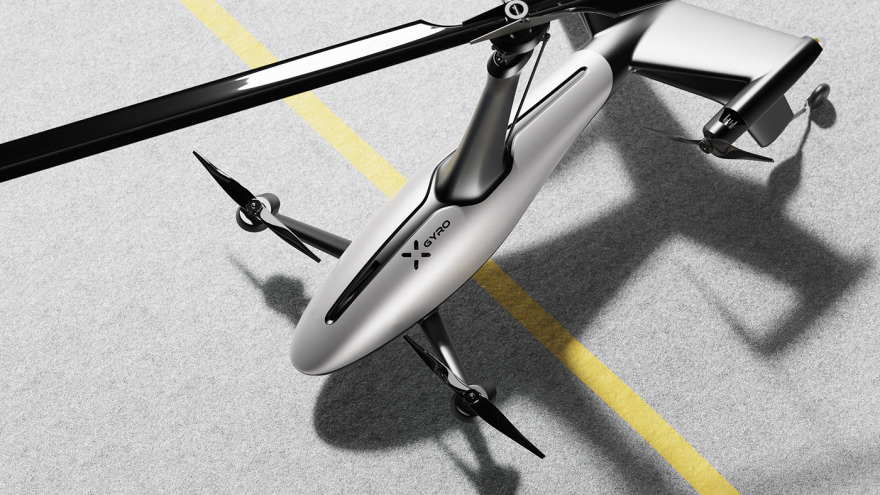 新型无人机设计亮相,融合风力和多旋翼技术-0