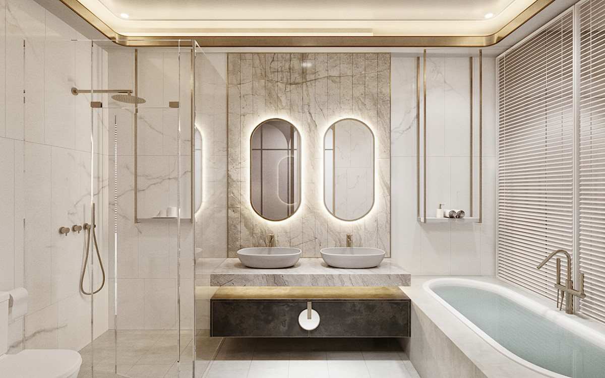 现代轻奢生活空间设计-54