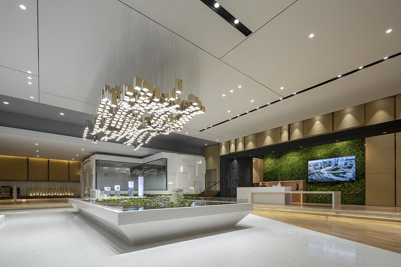 中新·知识城展示空间设计 | 现代简约的未来科技感-7