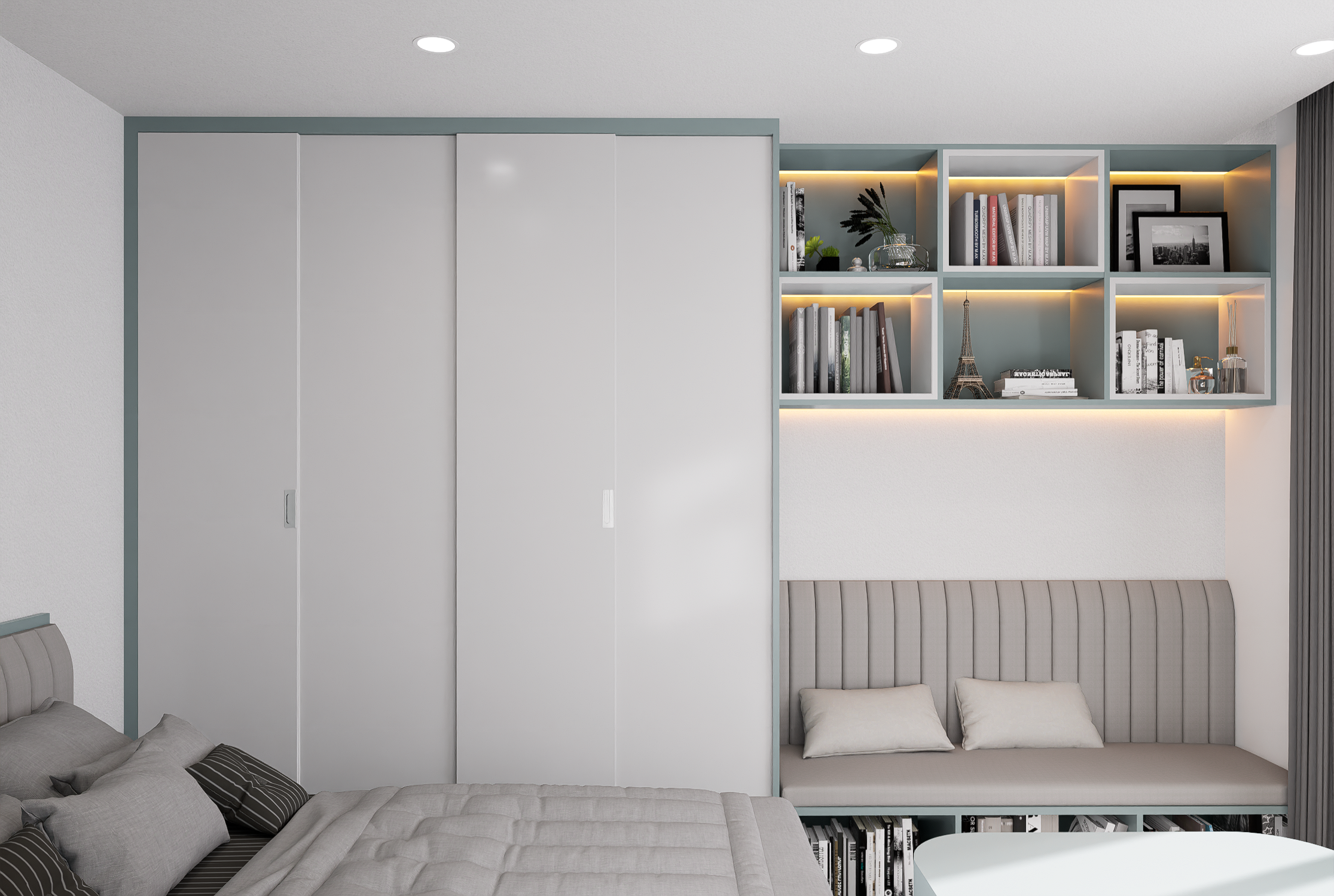 PD 的公寓 维纳家园大型公园丨越南胡志明市丨Huy Le-17