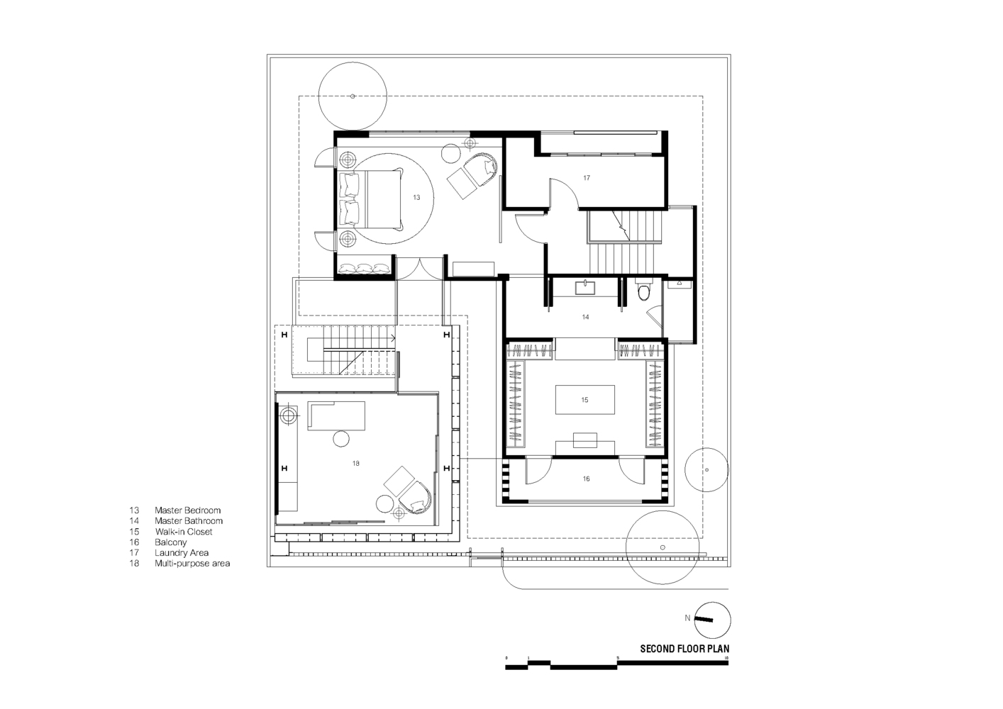 泰国曼谷“花鸟房”翻新设计，自然光与钢结构完美融合-57