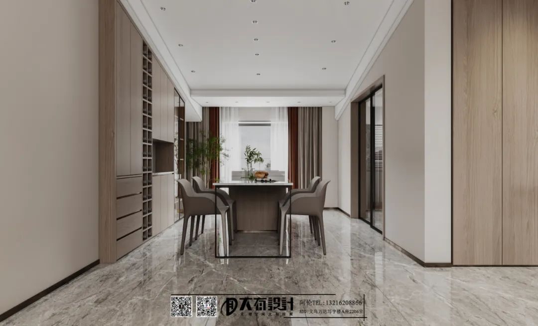 色彩灵动的现代空间 · 义乌住宅项目丨大有设计团队-46