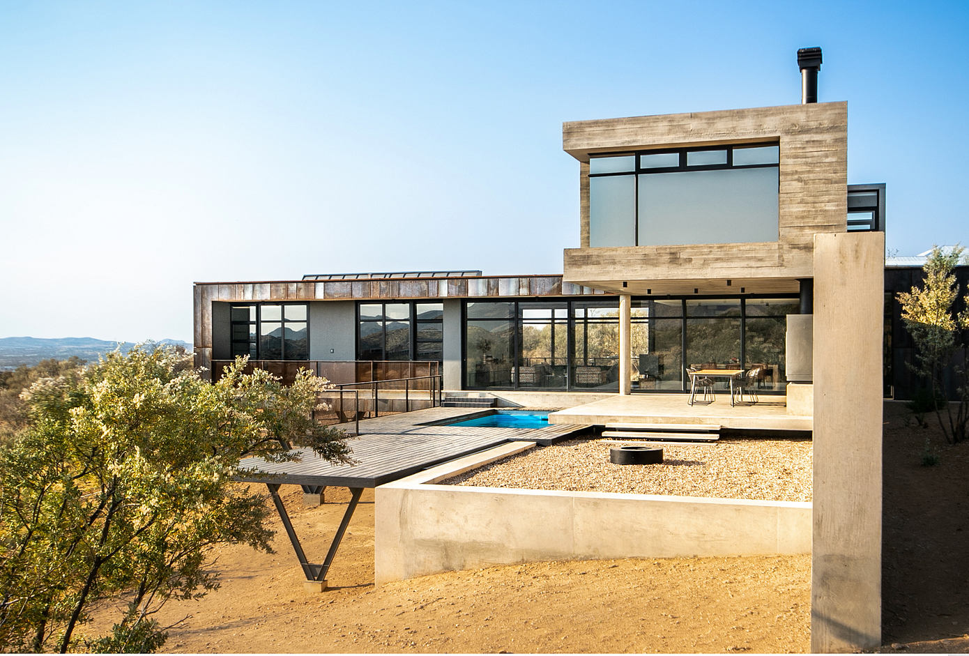 斯蒂芬斯家族丨纳米比亚丨Jaco Wasserfall Architects-13