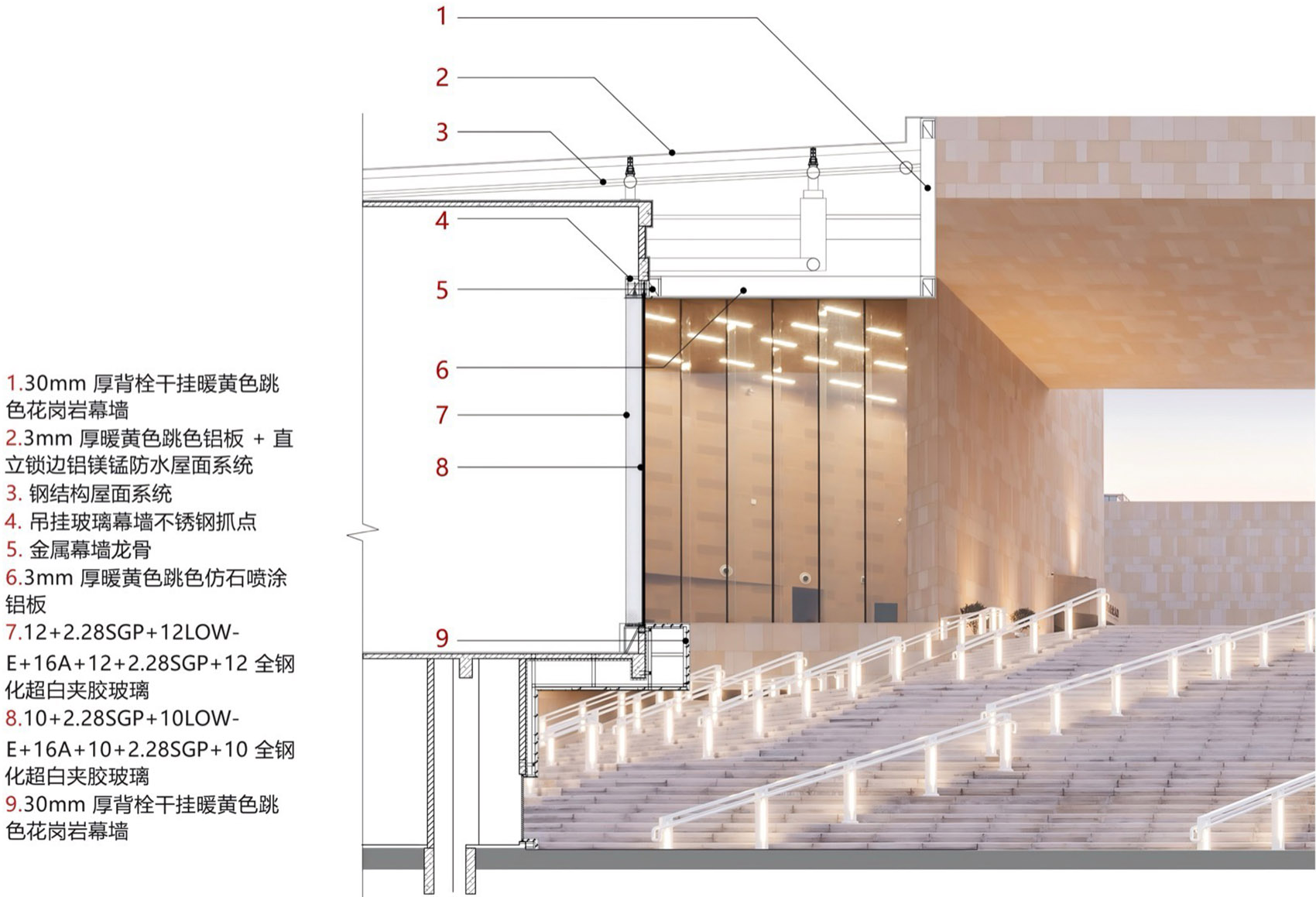 海门市文化中心 剧院项目丨中国南通丨东南大学建筑设计研究院有限公司-113
