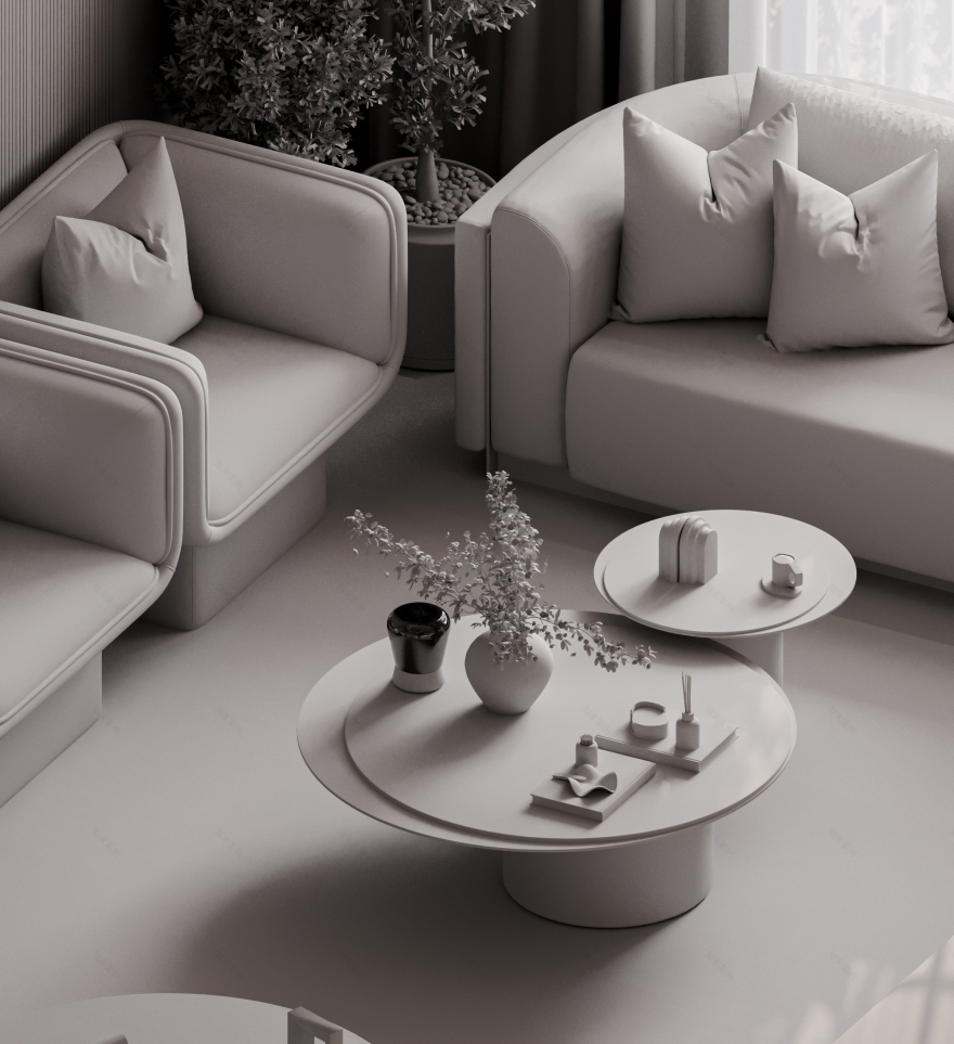 客厅丨沙特阿拉伯吉达丨SALMA AHMED-12