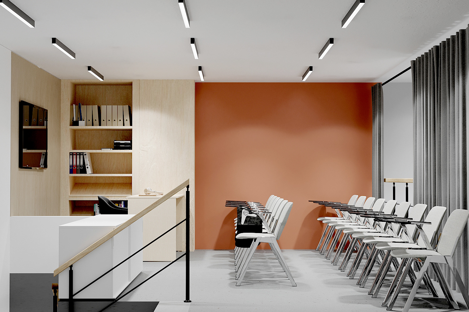 Sobolev 图书馆室内设计丨俄罗斯圣彼得堡-48