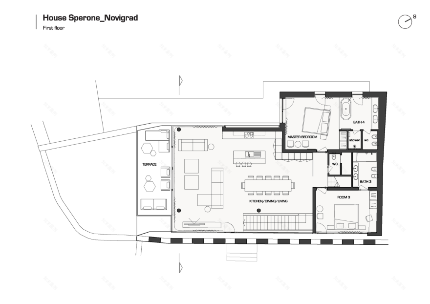 克罗地亚Sperone海景房丨Studio Metrocubo-39