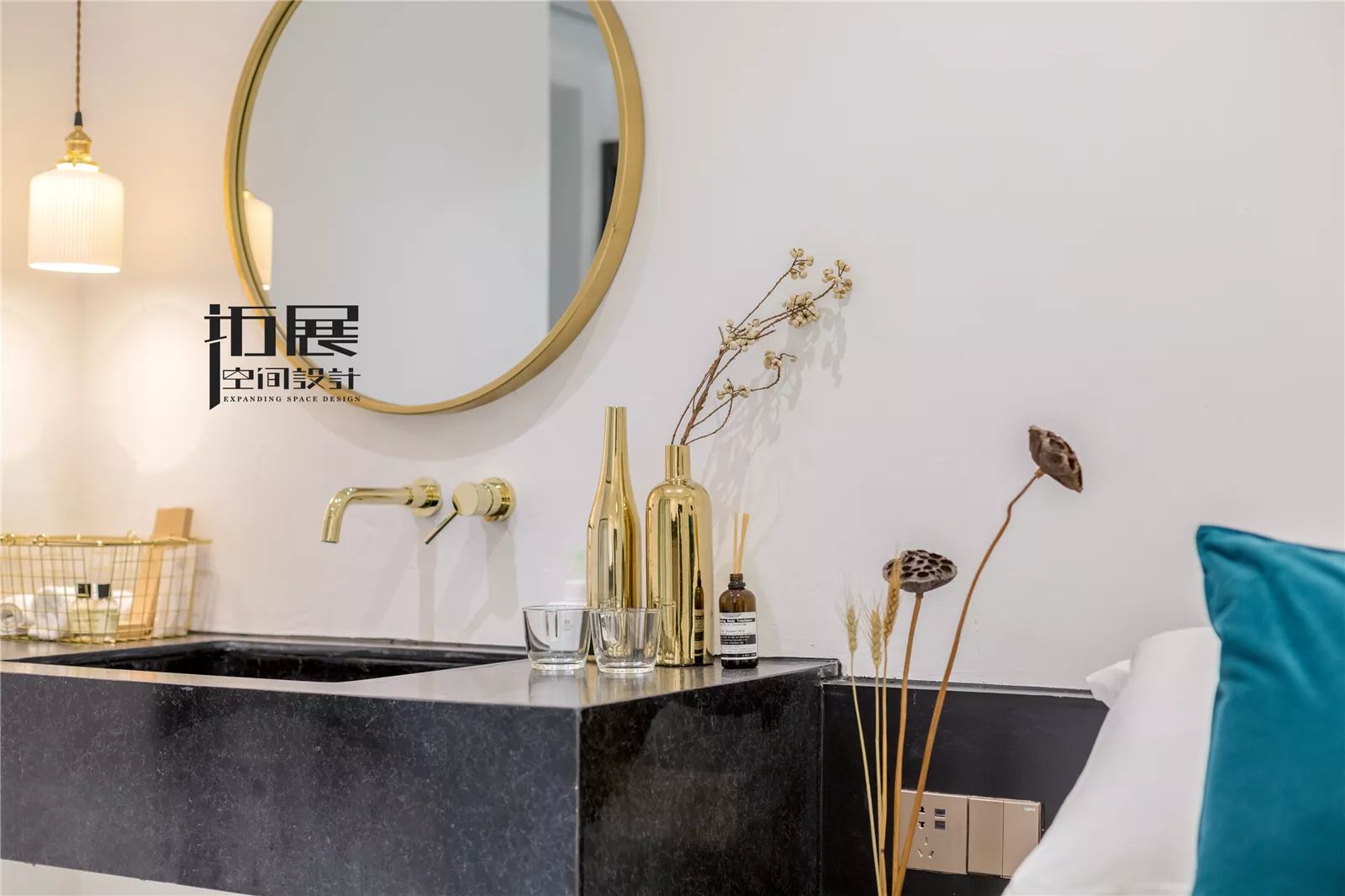 时代豪苑 — 60㎡名宿，前卫炫酷黑白灰-45