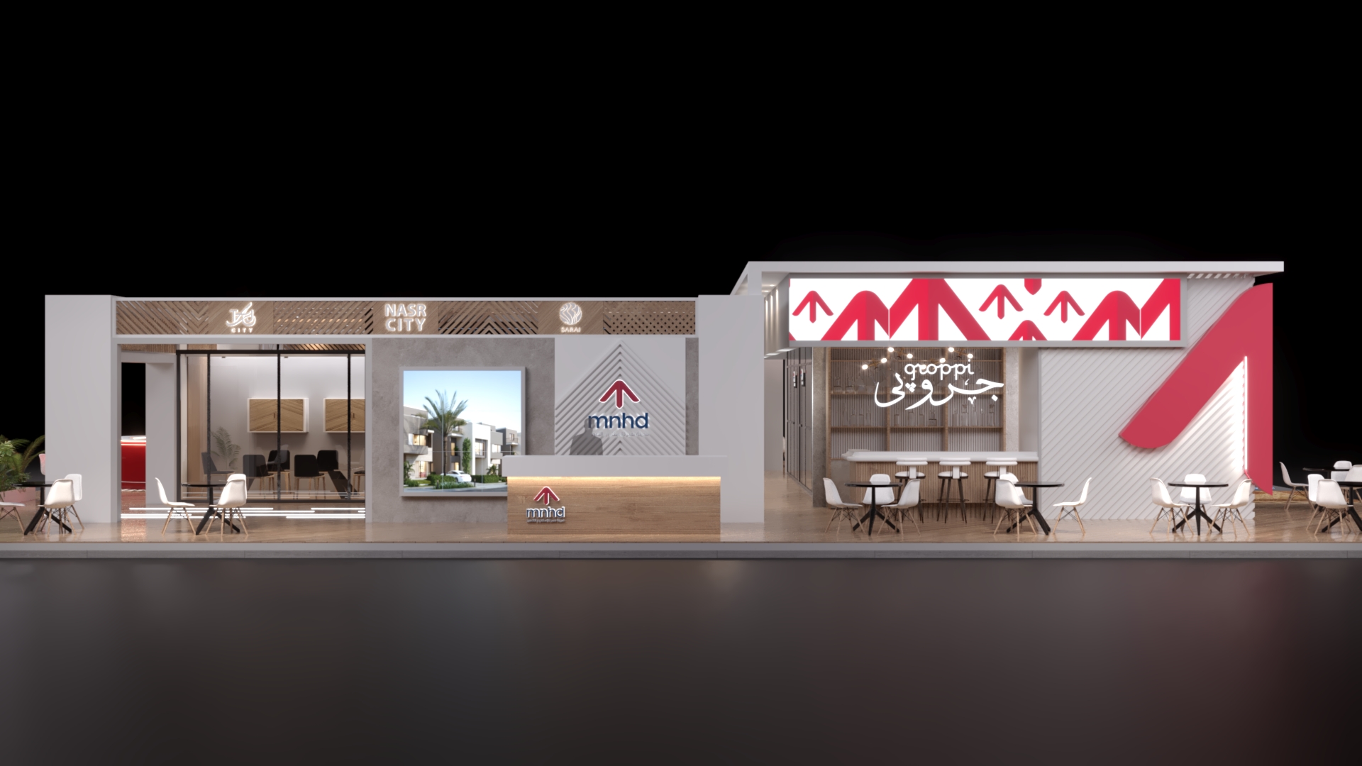 MNHD 展位城市景观 2022丨Outperks Studio.-5