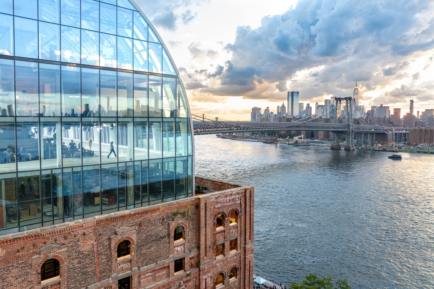 Landmarked Office Building, The Refinery at Domino, Opens on the Williamsburg Waterfront - New York YIMBY-6