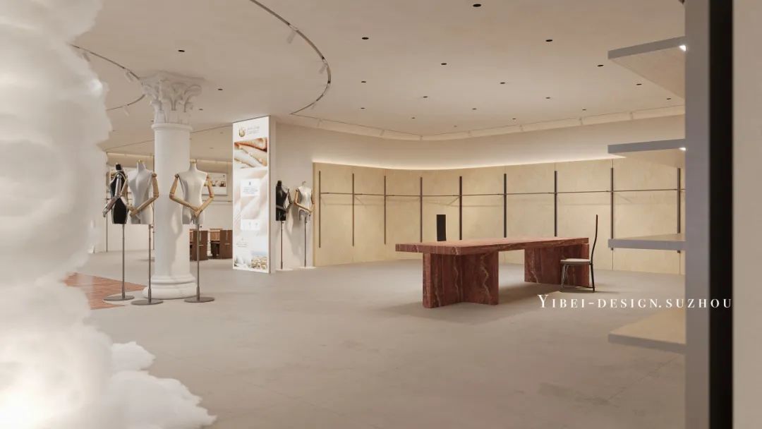 羊毛衫针织展厅丨中国苏州丨YIBEI DESIGN-19