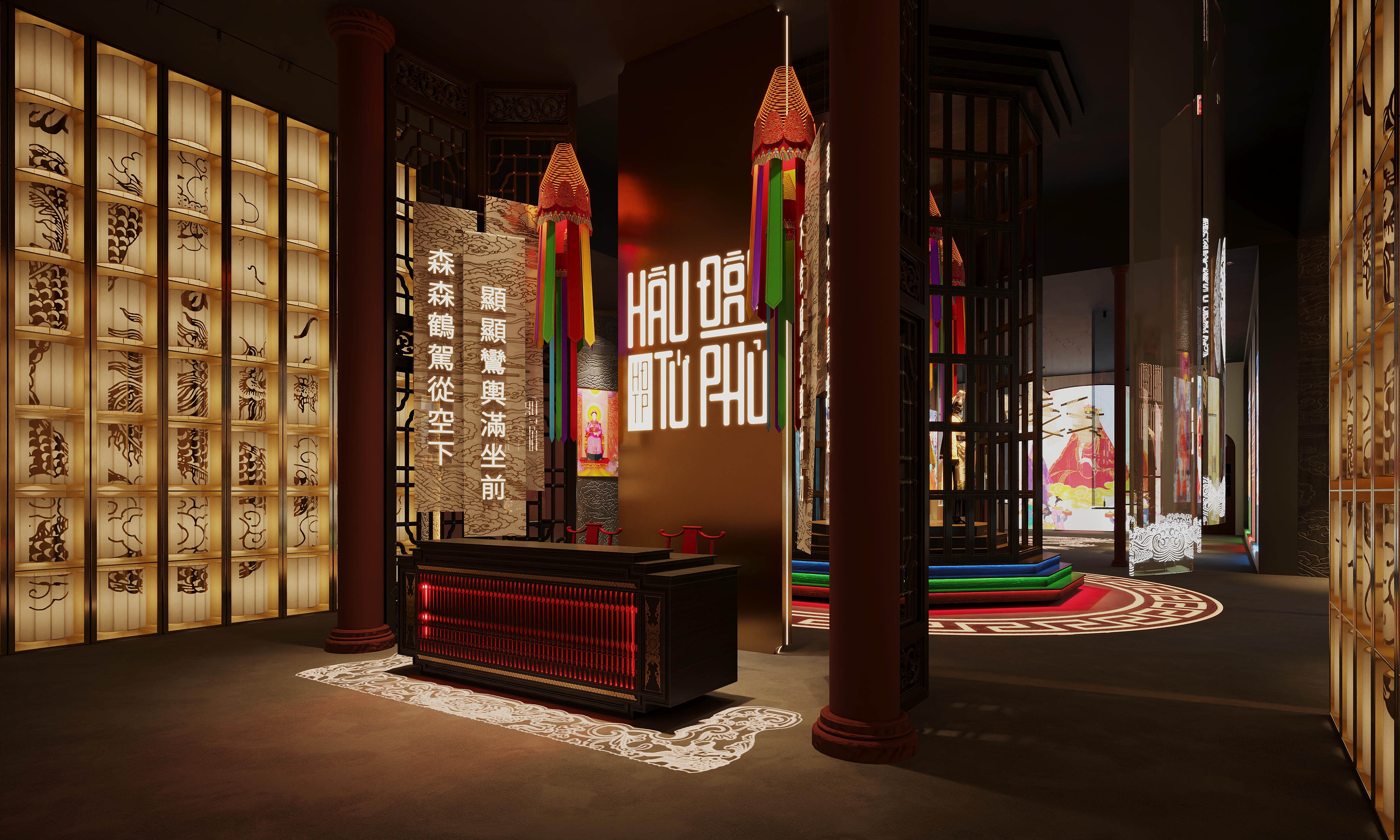 “Hầu Đồng Tứ Phủ”艺术展-5