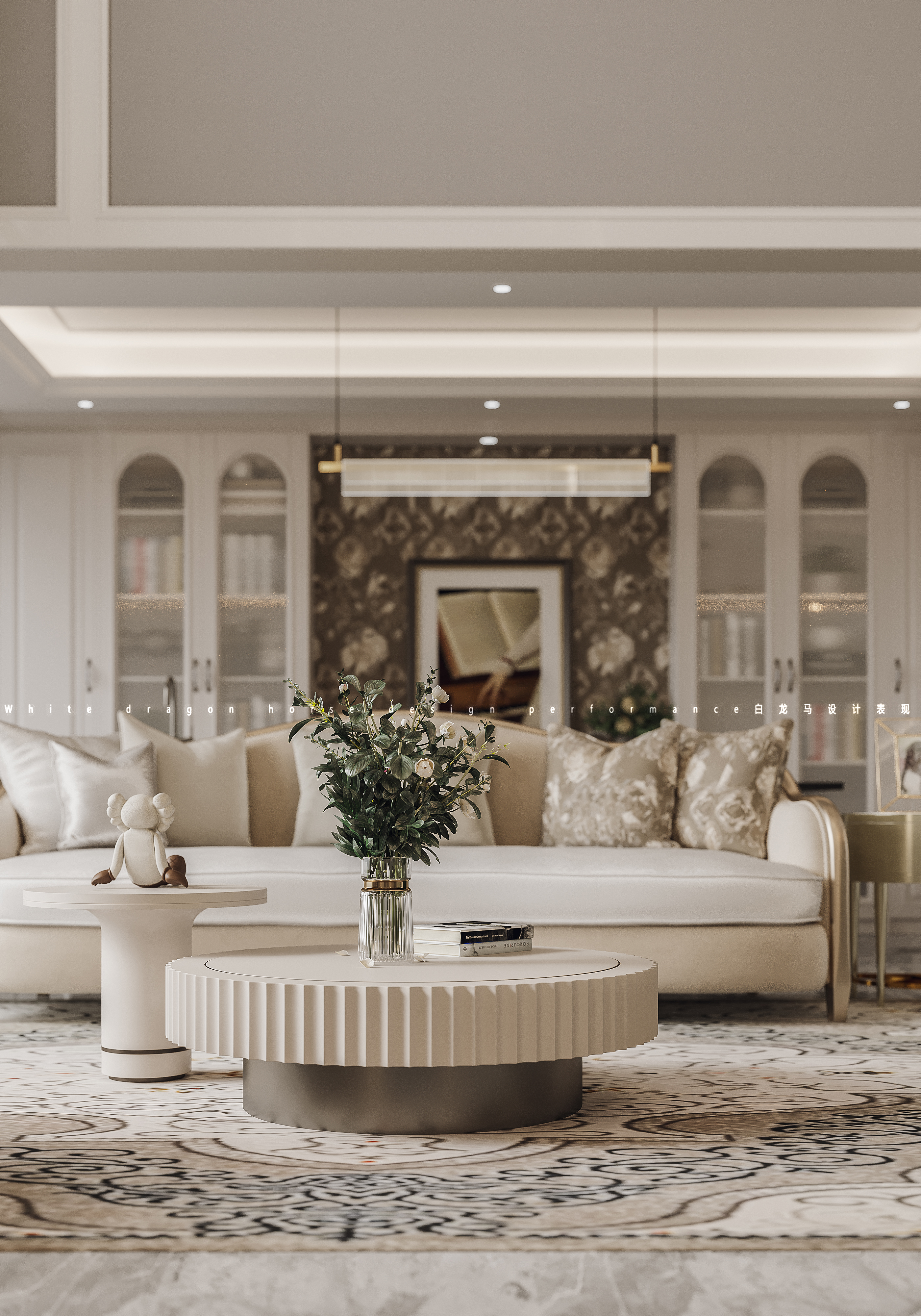 法式风格·白龙马效果图-11
