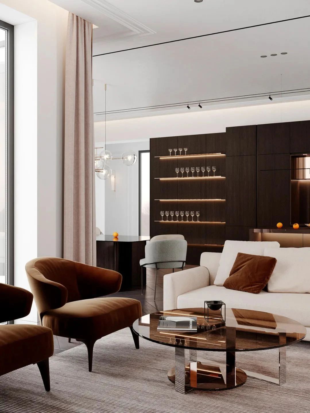时尚住宅丨ZOOI Interior Studio-53