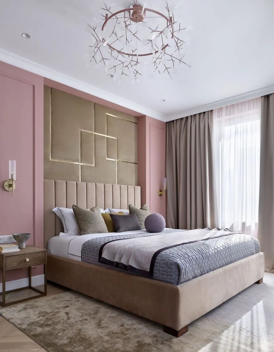 现代 195㎡粉色系法式的居住空间-30