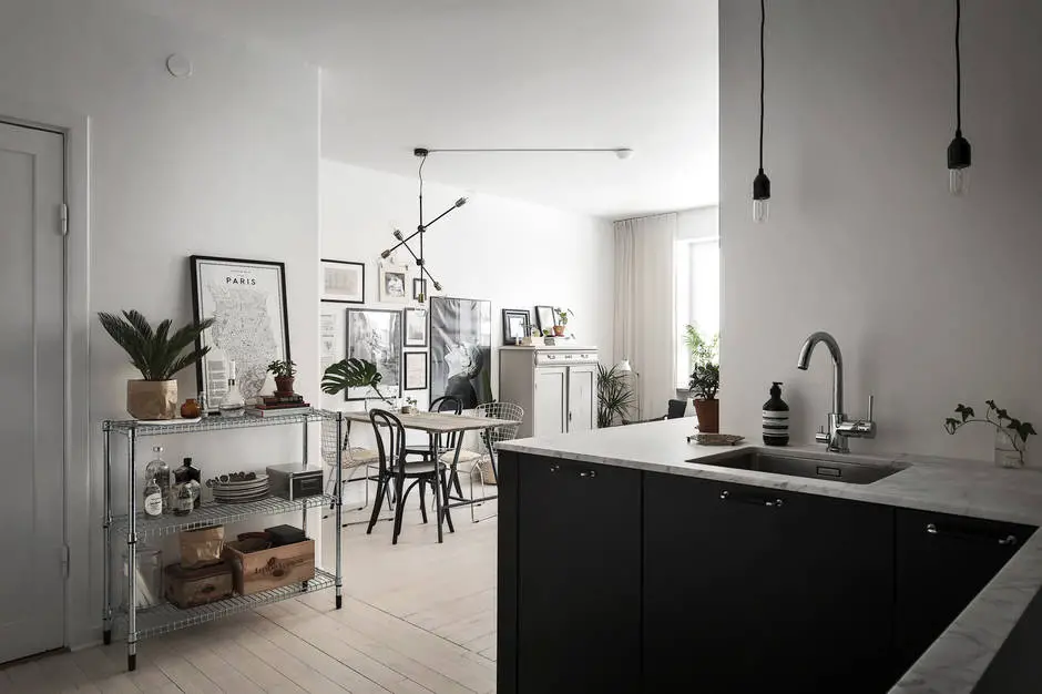 灰调北欧风 | 不一样的餐桌角落-7