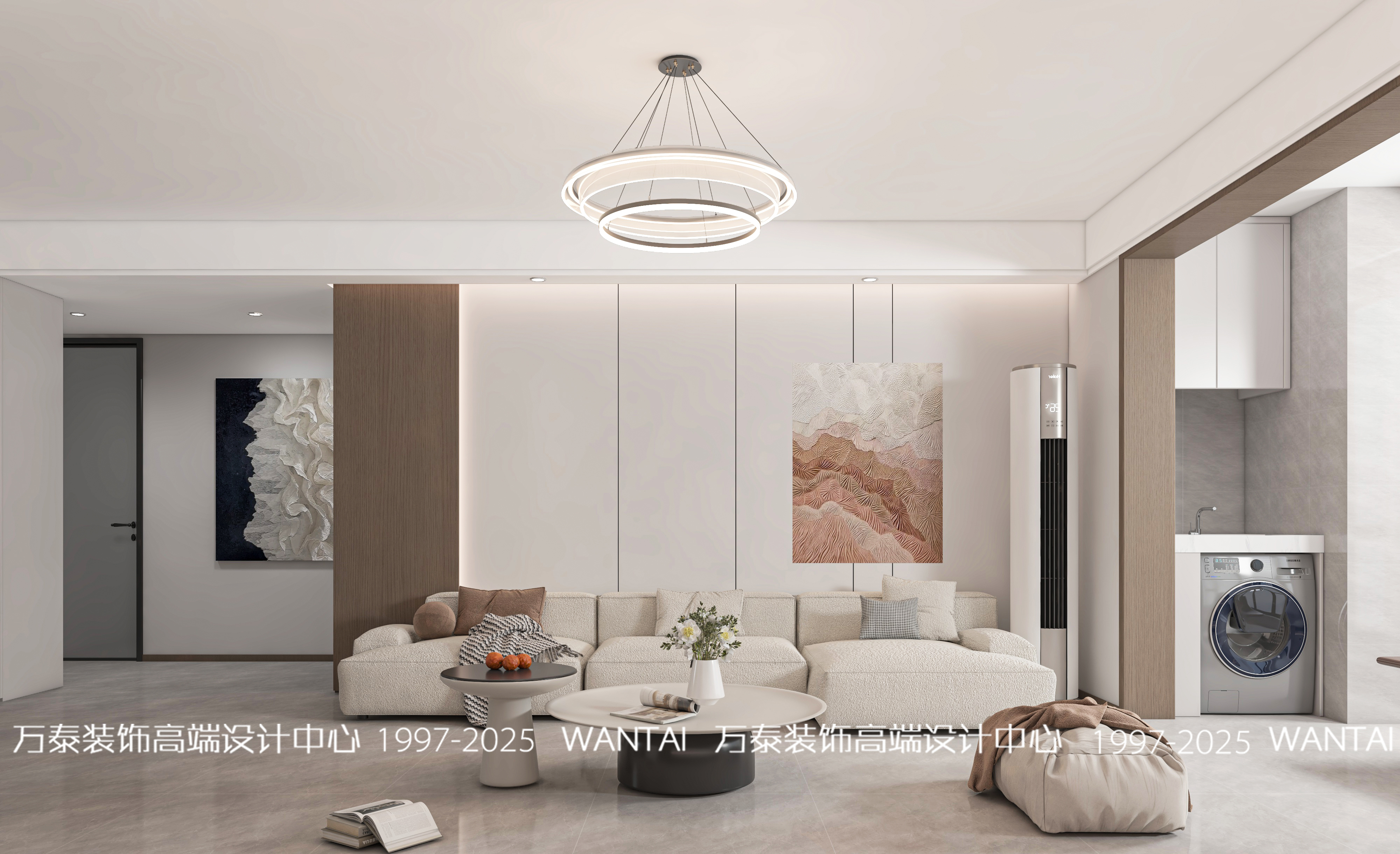 济宁和鸣天著116平装修效果图-5