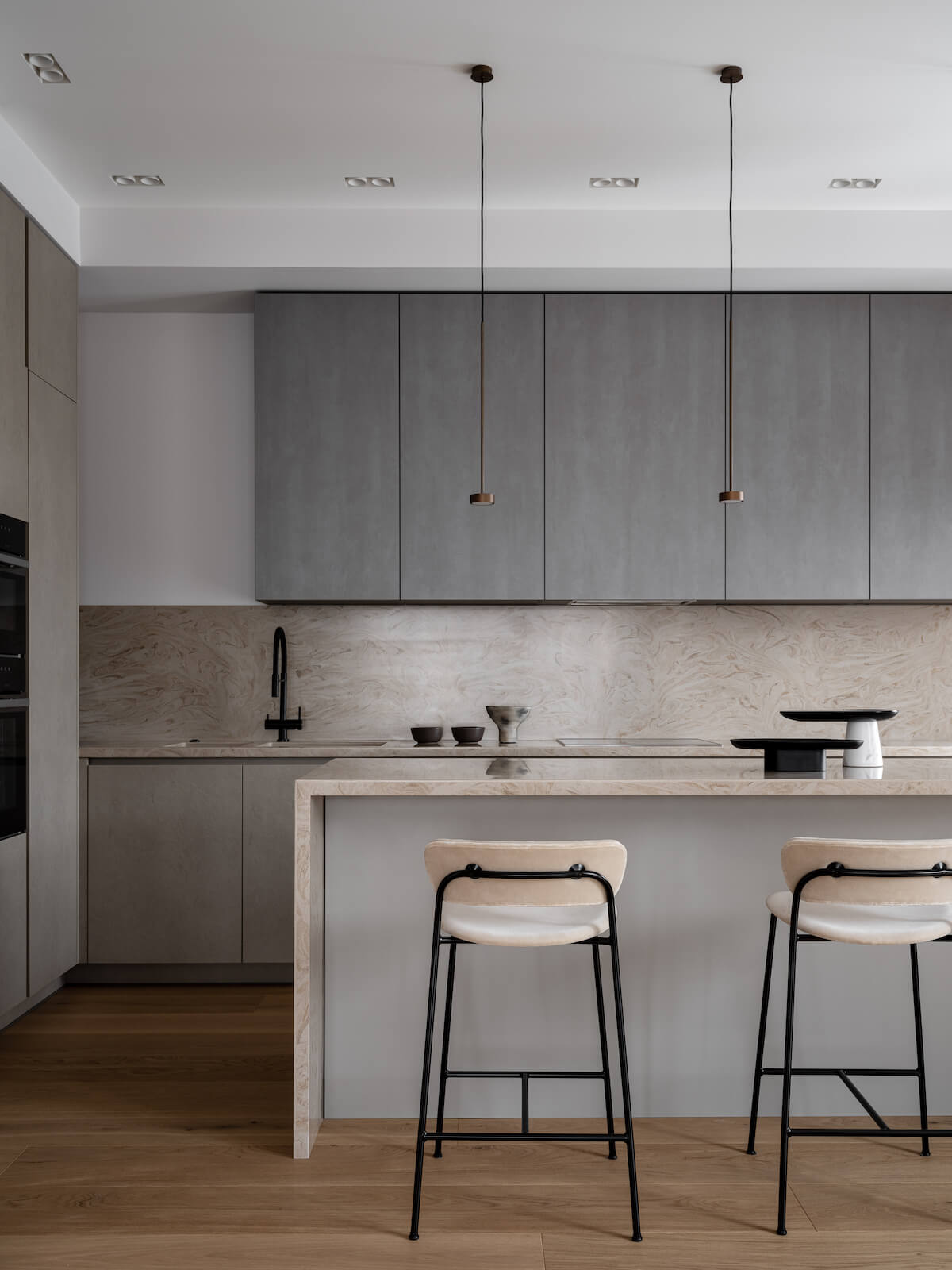 170 平方米的白色公寓丨俄罗斯莫斯科丨Ariana Ahmad-17