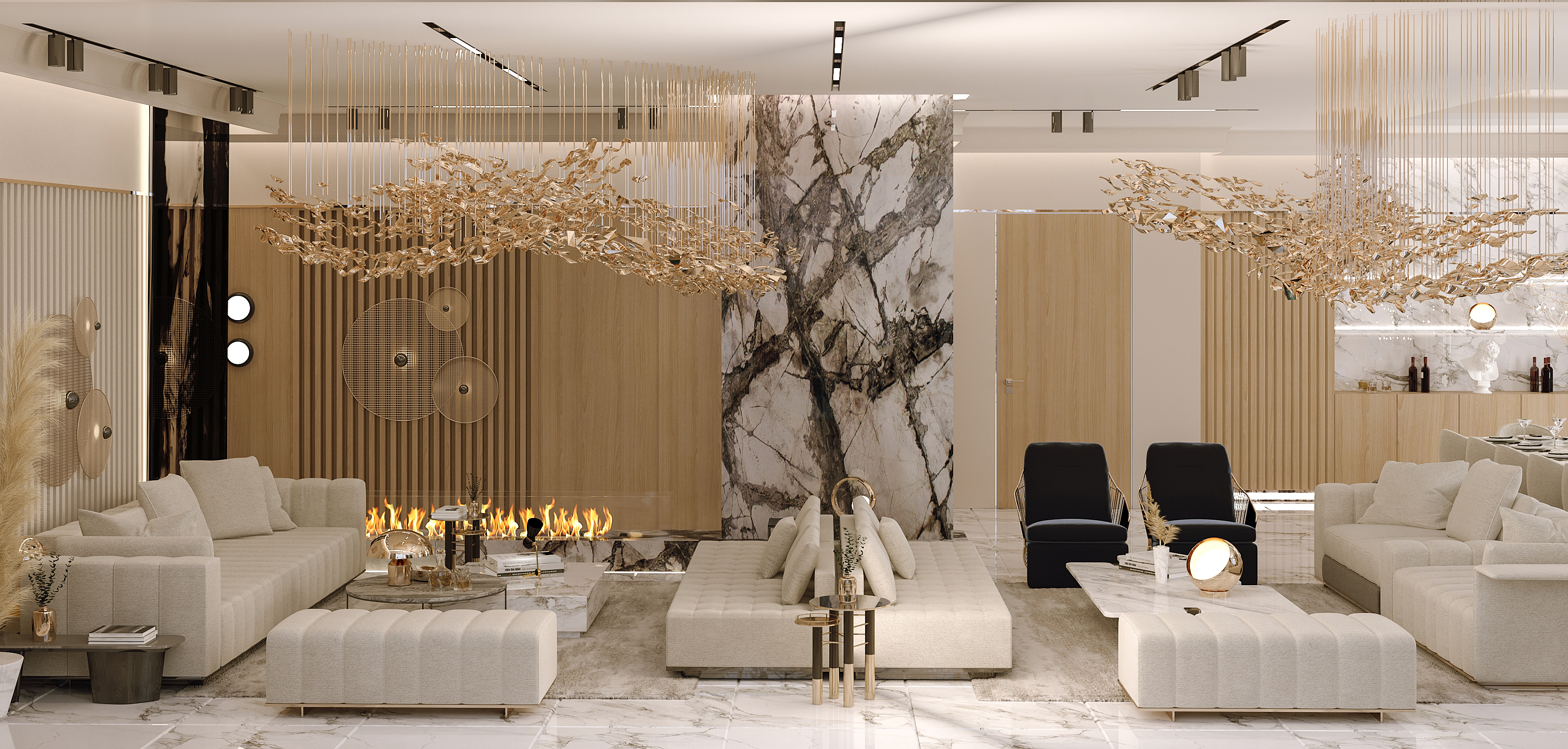 luxurious living area - Beirut-1